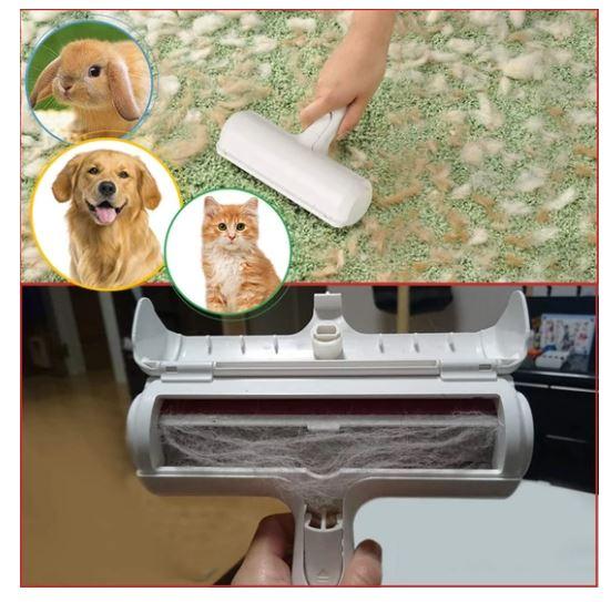 BROSSE ANTIPOILS POUR CHIENS OU CHATS