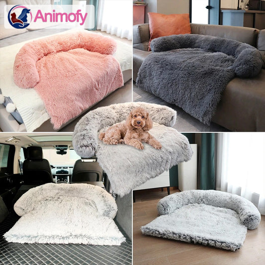 COUVERTURE EN PELUCHE POUR CHIEN