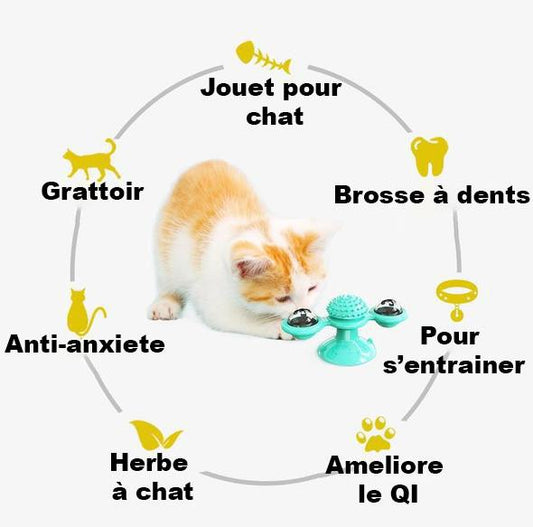 JOUET INTERACTIF POUR CHAT ET CHIEN